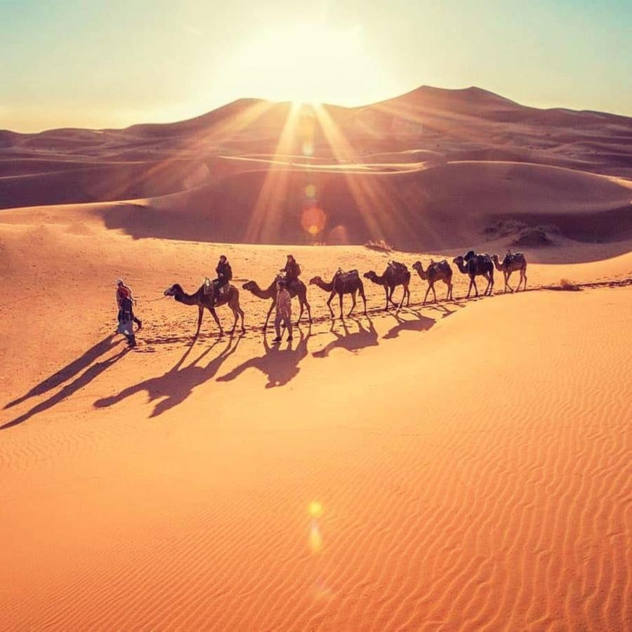 Caravanserai Luxury Desert Tented Camp Мерзуга Экстерьер фото