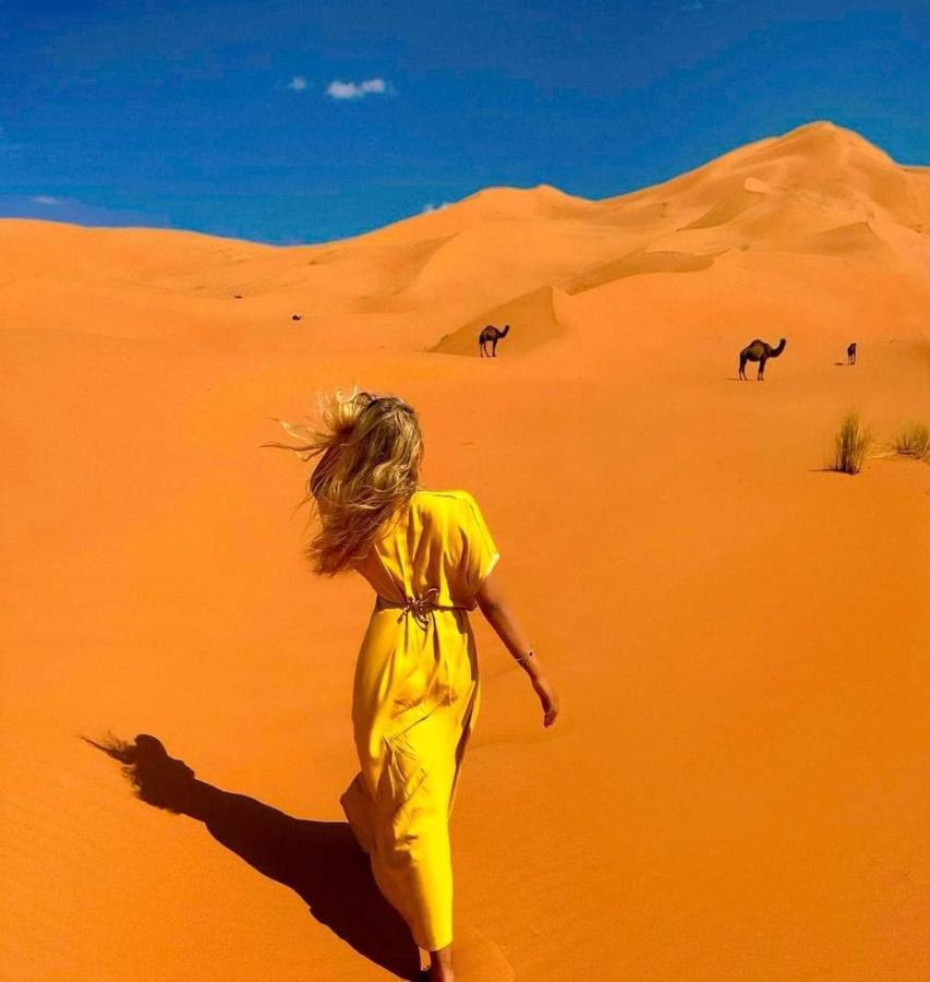 Caravanserai Luxury Desert Tented Camp Мерзуга Экстерьер фото